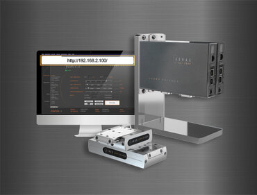 Xenax® Servocontroller steuert Linearmotoren über Webbrowser