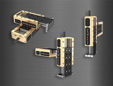 World first: ELAX® linear motor slide with patented, compact integration of the linear motor drive into the carriage housing