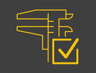 Icon Exaktes Arbeiten