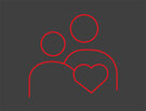 Icon Freude an der Arbeit mit Kindern