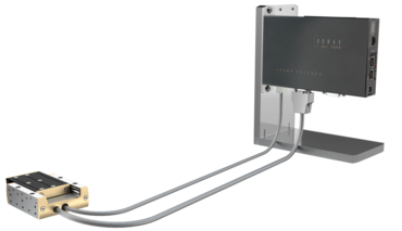 Direkte Verbindung zwischen Linax® Lxc Linearmotor und Xenax® Ethernet Servocontroller