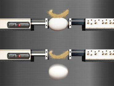 ELAX® Linearmotor-Schlitten, der Kräfte spürt